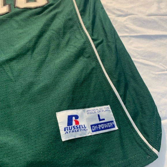 💚 Vintage 90s Gaels Russell Athletic Green Jersey with White Trim #16 Size Large - Picture 7 of 8